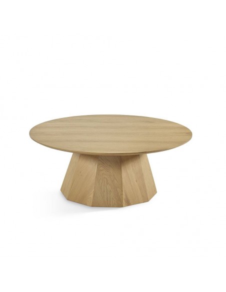 Mesa de centro ETNIC 90 x 35 em madeira natural.