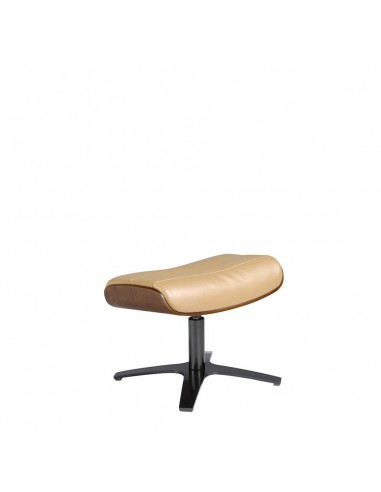 Pufe giratório Angel Cerdá 5088 estofado em...