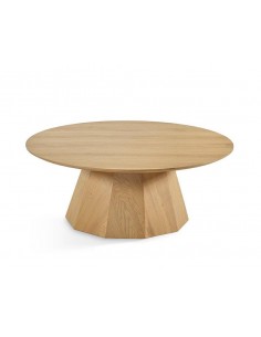 Mesa de centro ETNIC 90 x 35 en madera natural.