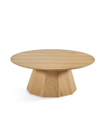 Mesa de centro ETNIC 90 x 35 em madeira natural.