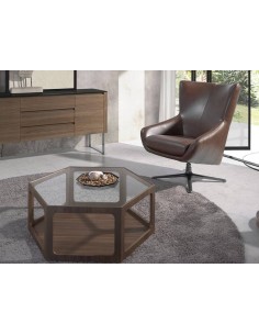 Poltrona giratória Angel cerdá 5089 com almofada estofada... 2