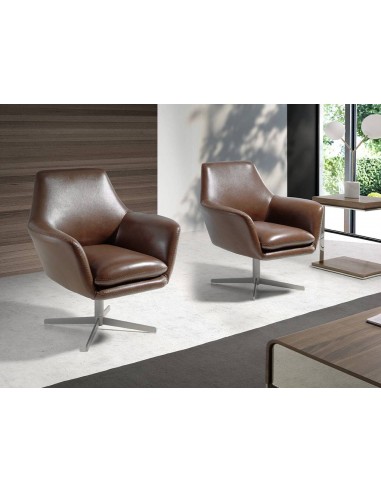 Sillón giratorio italiano Angel Cerdá 5093,...