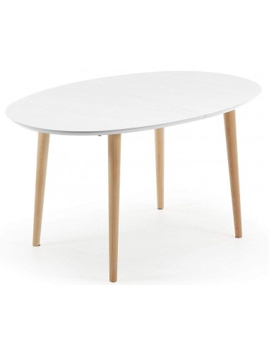 MESA OVI OVAL 140 (220) EXT MADEIRA NAT LAC MATE