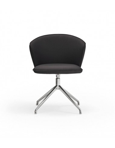 CADEIRA GIRATÓRIA TEULAT ADD EM COR PRETO DE...