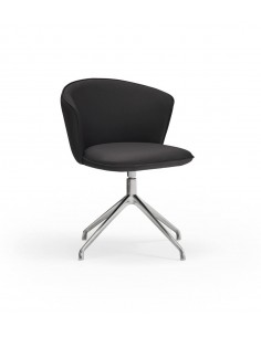 SILLA DE TEULAT ADD GIRATORIA EN CUERO SINTÉTICO COLOR...