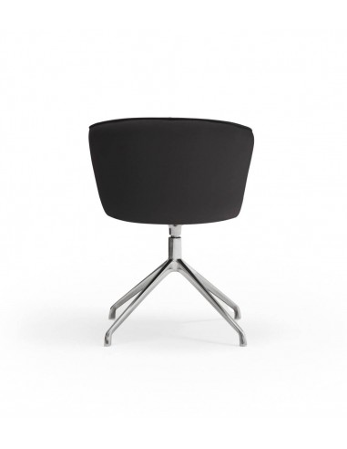 CADEIRA GIRATÓRIA TEULAT ADD EM COR PRETO DE...