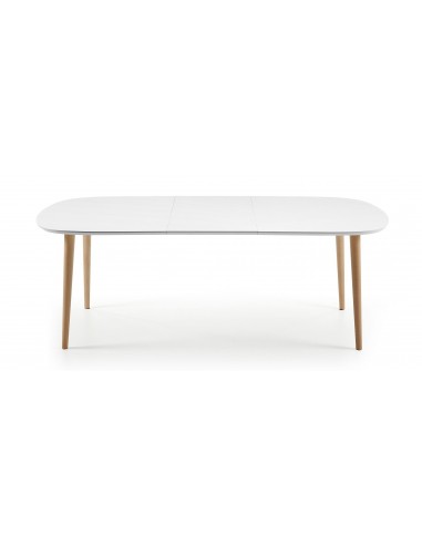 MESA OQUI OVAL 160(260) EXT MADERA NAT LAC MATE