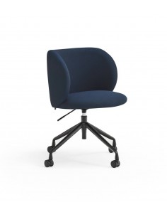 SILLA DE TEULAT MOGI CON RUEDAS, TEJIDO AZUL MARINO.