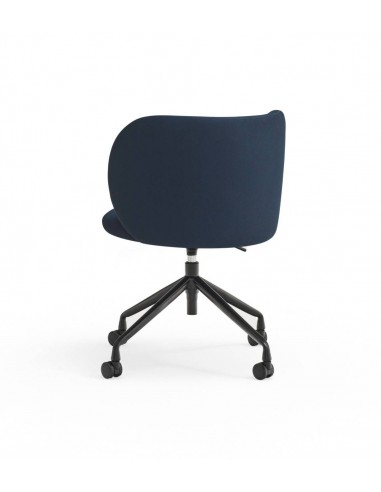 CADEIRA TEULAT MOGI COM RODAS,TECIDO COR AZUL...