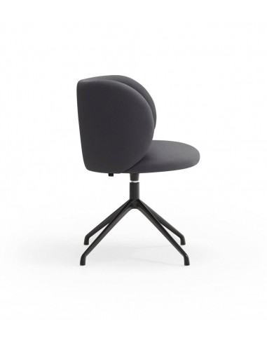 SILLA TEULAT MOGI GIRATORIA EN TEJIDO GRIS...