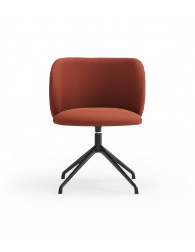 SILLA TEULAT MOGI GIRATORIA EN TEJIDO TEJA y...