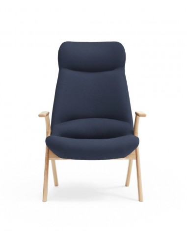 POLTRONA TEULAT DINS, TECIDO AZUL ESCURO e...