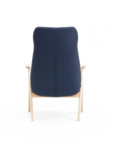 POLTRONA TEULAT DINS, TECIDO AZUL ESCURO e...