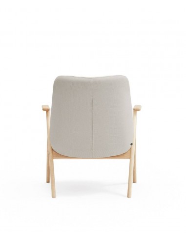 POLTRONA BAIXA TEULAT DINS, TECIDO CREME e...