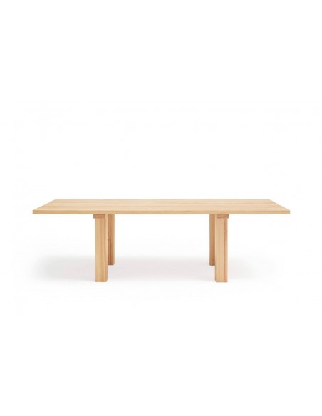 TEULAT MESA mediterránea BANDA 260 x 100, MADERA NATURAL.
