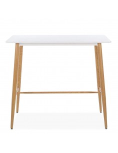 Mesa Alta BERTA 120x60, metal, couro 2