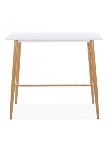 Mesa Alta BERTA 120x60, metal, couro