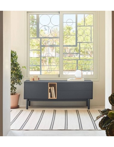 Móvel de TV TEULAT CORVO 140x40, MDF lacado...