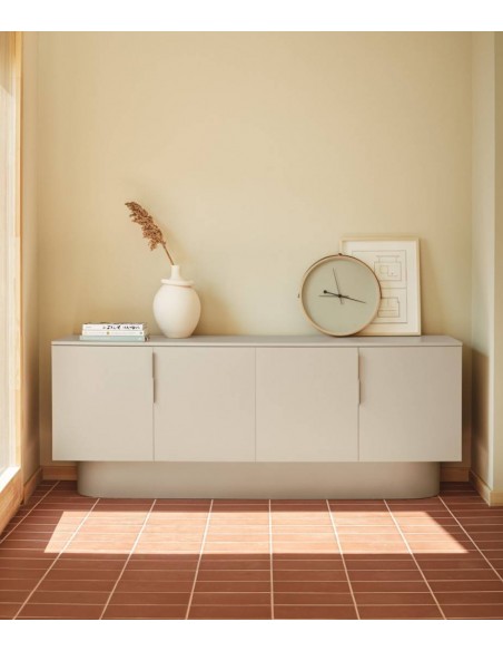 Teulat APARADOR TOTEM 200 x 50, MDF lacado arena.