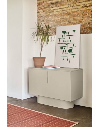 Teulat COMODA TOTEM 100 x 45, MDF lacado cor...