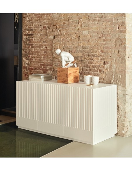 Teulat aparador Doric 148x48, blanco