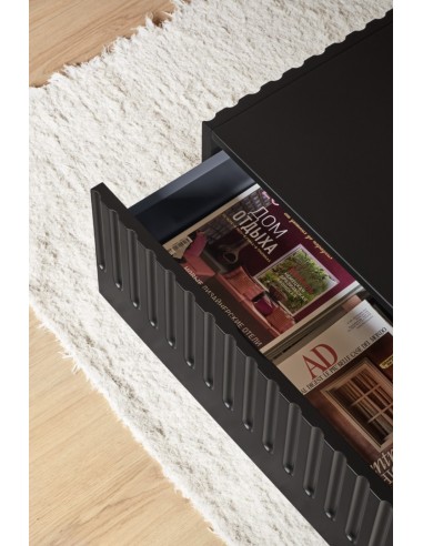 TEULAT mesa de café DORIC 110X60 com gavetas,...