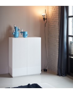 Teulat móvel auxiliar DORIC 90x120, branco 2