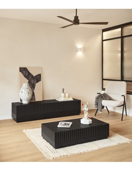 Teulat móvel TV DORIC 182X48, preto