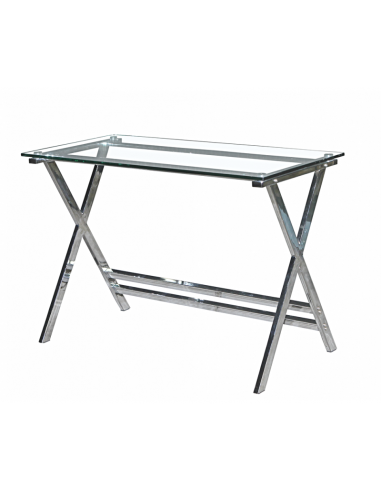 Mesa de escritorio ELFO 110x55, cromada,...