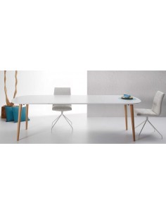 MESA OQUI OVAL 160(260) EXT MADERA NAT LAC MATE 2