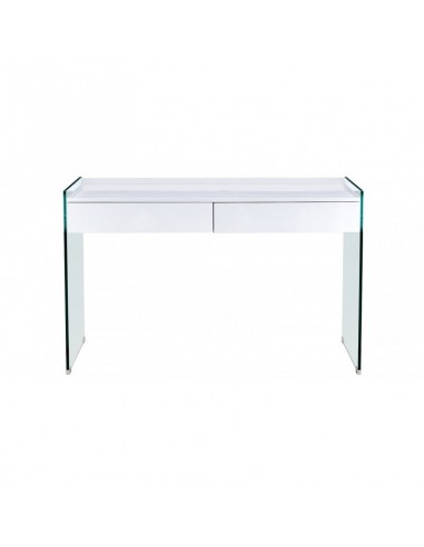 Mesa de escritorio GESLI 120x60, cristal,...