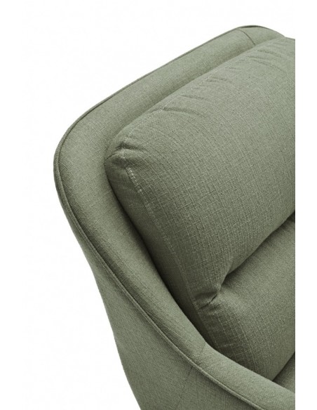 BUTACA DE DISEÑO SADIRA GRIS VERDOSO.