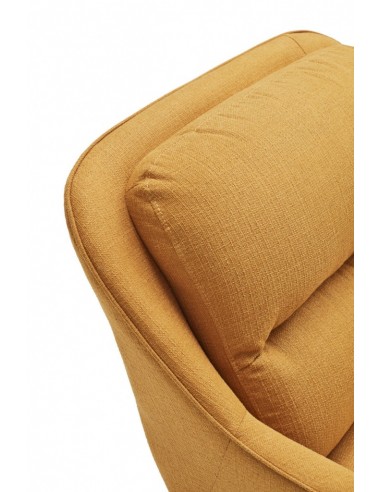 POLTRONA DE DESIGN SADIRA MOSTARDA.