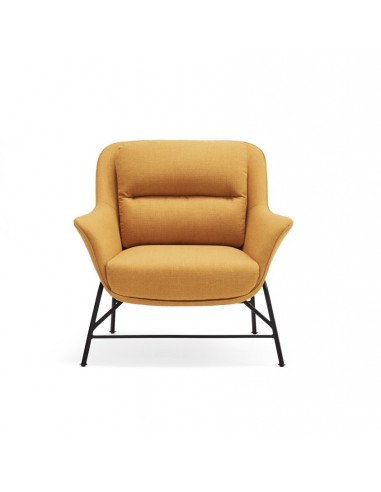 POLTRONA DE DESIGN SADIRA MOSTARDA.