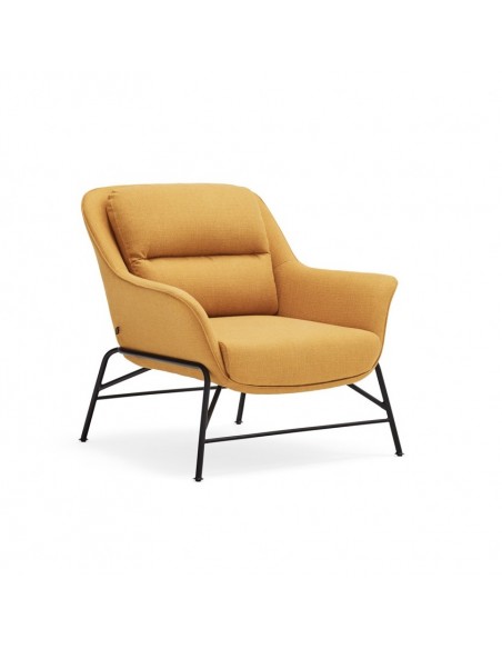 POLTRONA DE DESIGN SADIRA MOSTARDA.