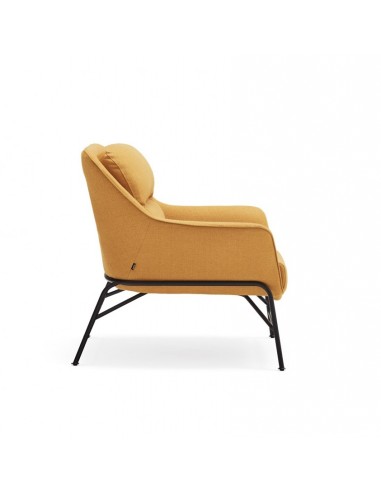 POLTRONA DE DESIGN SADIRA MOSTARDA.