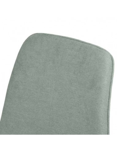 Cadeira MARLEEN estofada com tecido menta e...