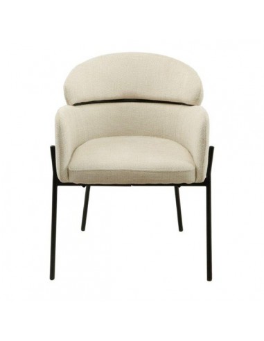 Silla con brazos SALLY de tejido Tango y acero...