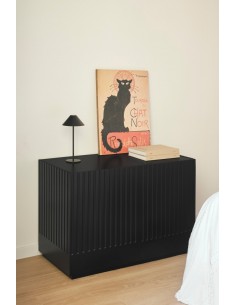 Teulat COMODA DORIC 100 x 48. MDF lacado preto interior... 2