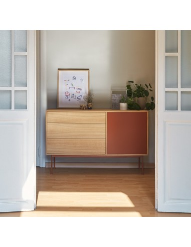 APARADOR minimalista Teulat YOKO 128x45, COR...