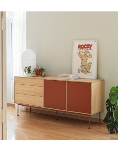 Teulat APARADOR minimalista YOKO 180x45, COLOR...