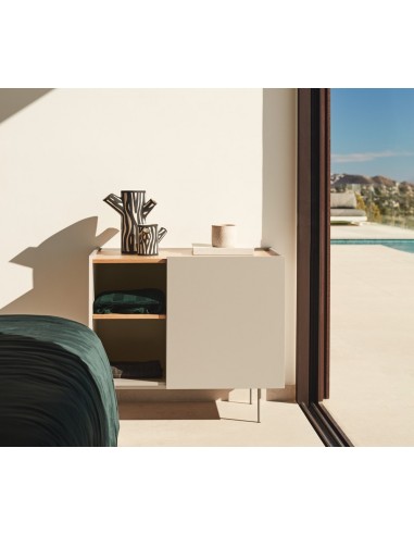 Cômoda Teulat OTTO 90 x 45. MDF areia e...