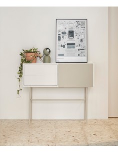 Teulat consola recibidor minimalista NUBE 110x 35, MDF... 2