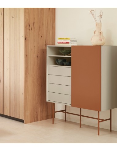 Teulat mueble auxiliar alto NUBE 120 x 45, MDF...