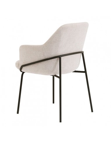 Cadeira ABIGAIL com braços em tecido florestal...