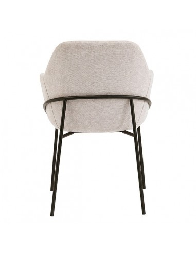 Cadeira ABIGAIL com braços em tecido florestal...