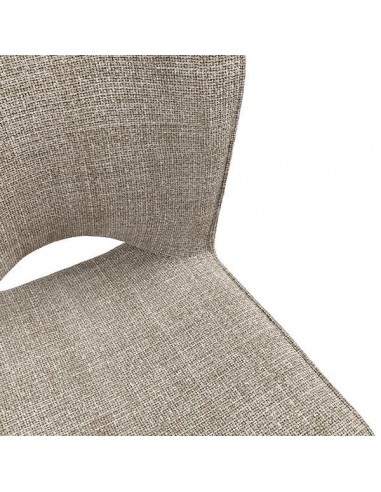 Cadeira design AMAYA estofada em tecido Tango e...