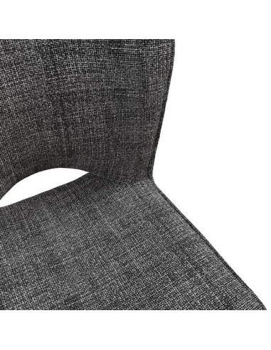 Silla de diseño AMAYA tapizada en tejido Tango...