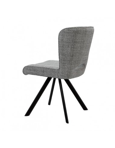 Silla de diseño AMAYA tapizada en tejido Tango...