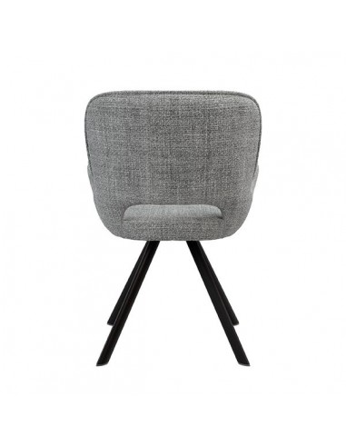 Silla de diseño con brazos ASTRID tapizada en...